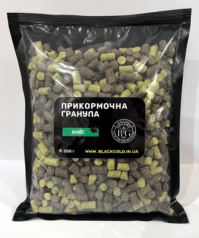 Прикормочна гранула 6 мм АНІС 350 г