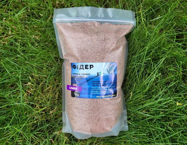 Прикормка ФІДЕР СЛИВА 1 кг