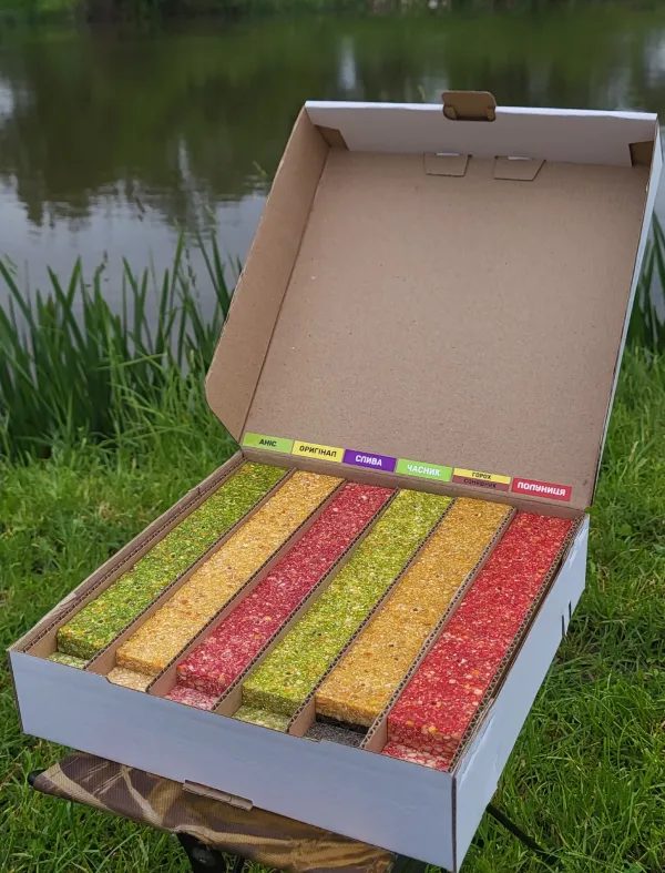 Набір макухи ГОРОХОВИЙ 78 кубиків — Black Gold Organic