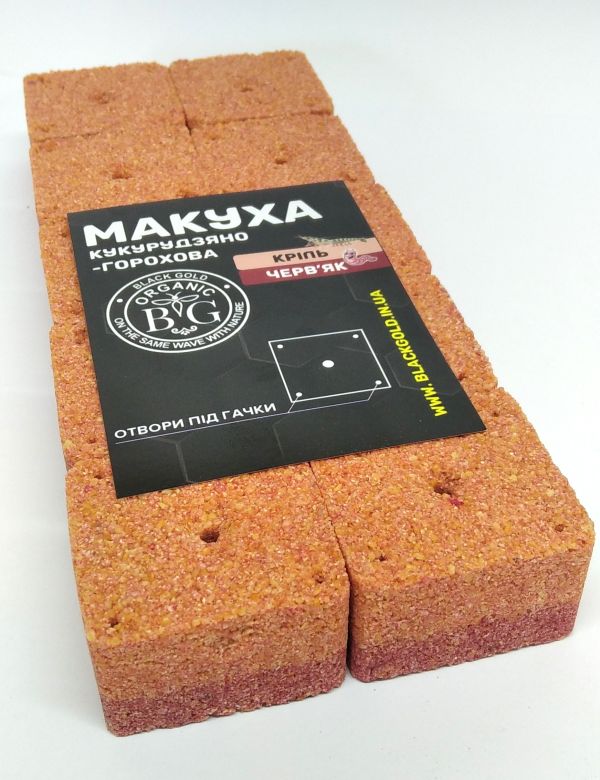 Макуха Кукурудзяно-Горохова КРІЛЬ-ЧЕРВ'ЯК 10 шт