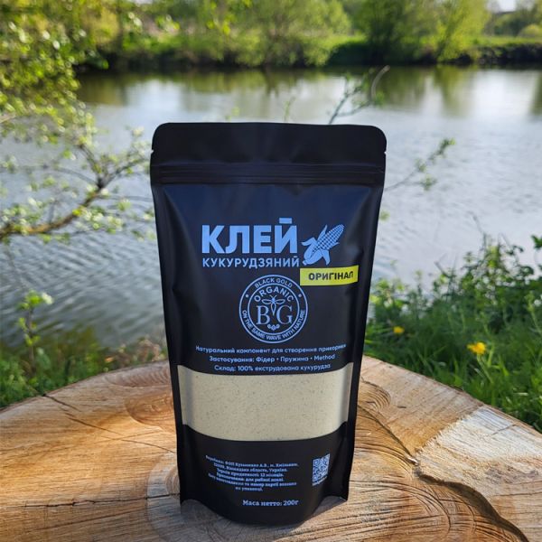 Риболовний клей «КУКУРУДЗЯНИЙ», 200 г, Black Gold Organic