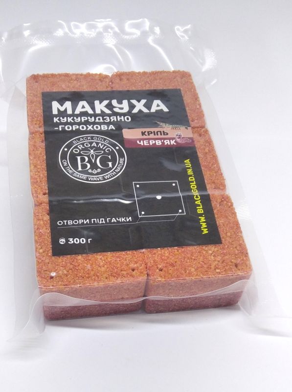 Макуха Кукурудзяно-Горохова КРІЛЬ-ЧЕРВ'ЯК 6 шт