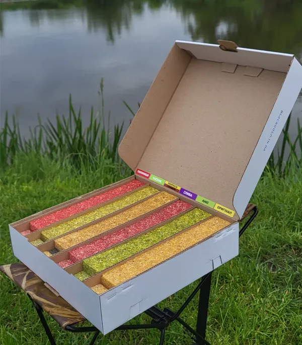 Набір макухи КУКУРУДЗЯНИЙ 78 кубиків — Black Gold Organic