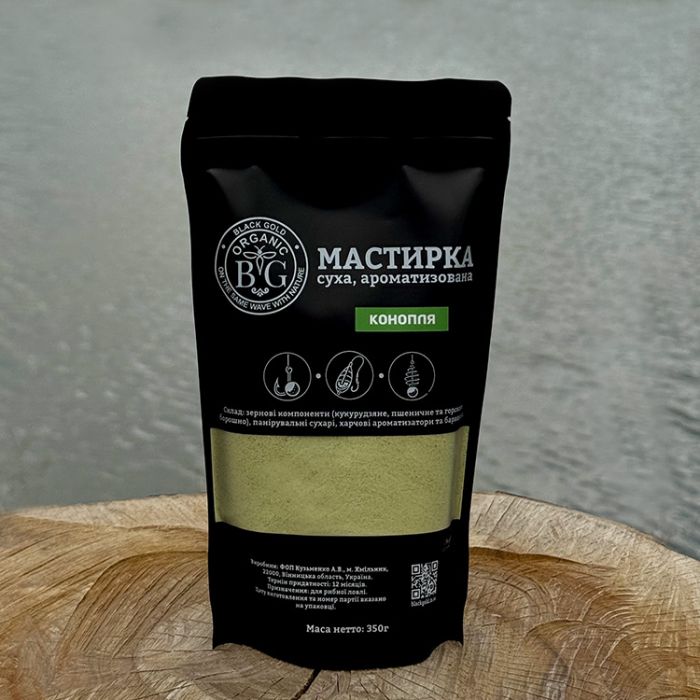 Суха Мастирка КОНОПЛЯ 350 г Black Gold Organic