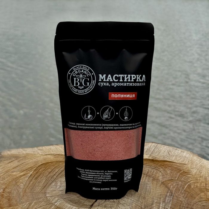 Суха мастирка «ПОЛУНИЦЯ», 350 г, Black Gold Organic