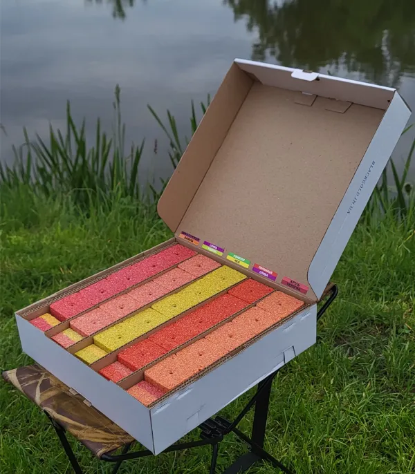 Набір макухи МАКУХОВИЙ ПОДВІЙНИЙ 55 кубиків (кукурудзяно-горохова) — Black Gold Organic