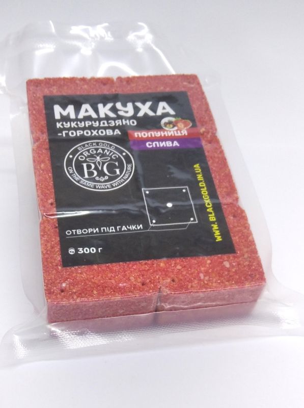 Макуха Кукурудзяно-Горохова ПОЛУНИЦЯ-СЛИВА 6 шт