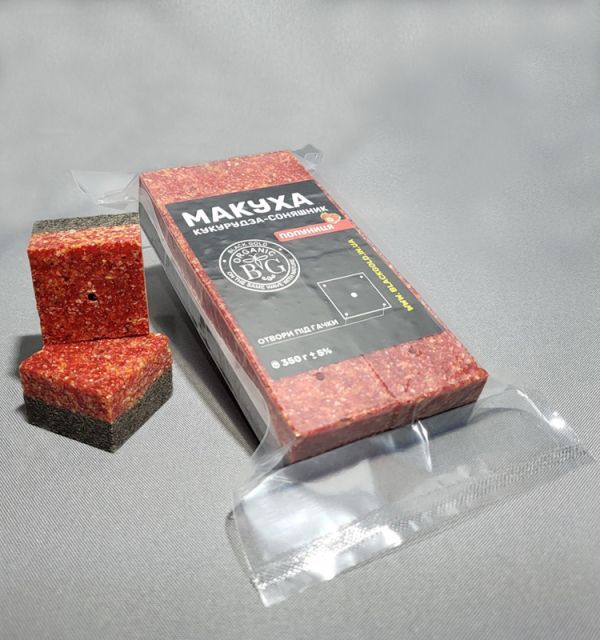 Макуха подвійна КУКУРУДЗА-СОНЯШНИК ПОЛУНИЦЯ 8 шт