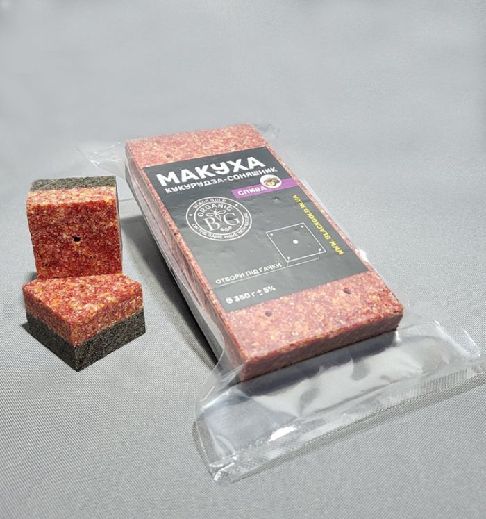 Макуха подвійна КУКУРУДЗА-СОНЯШНИК СЛИВА 8 шт