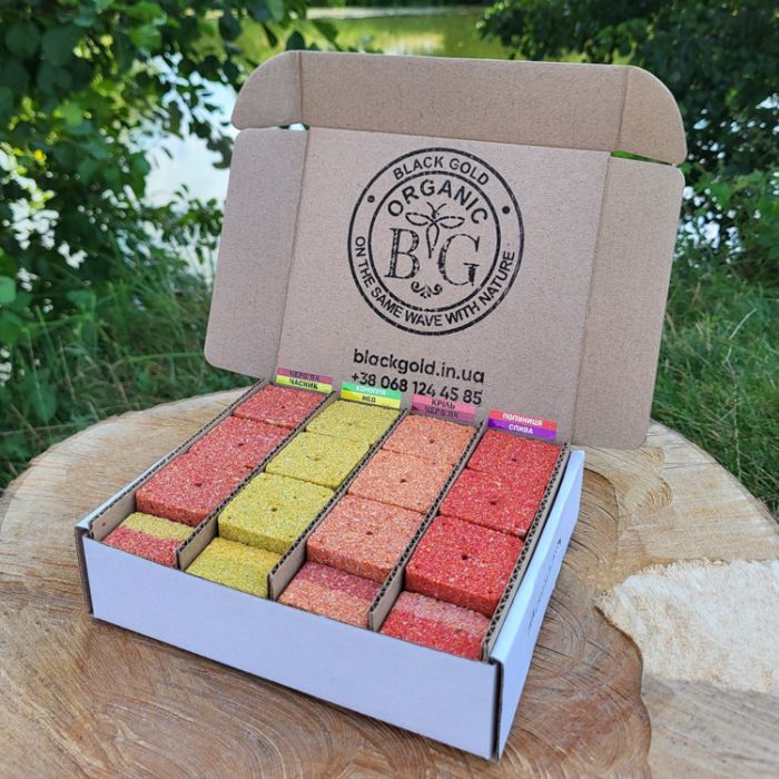 Вікенд бокс «ПОДВІЙНИЙ», 28 кубиків, Black Gold Organic