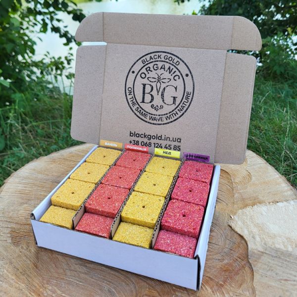 Вікенд бокс «СОЛОДКИЙ», 28 кубиків, Black Gold Organic