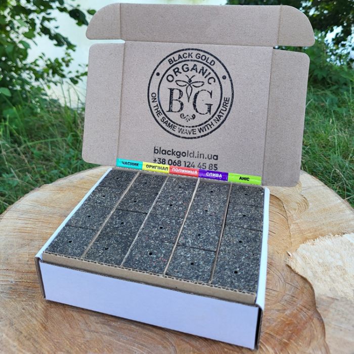 Вікенд бокс «СОНЯШНИКОВИЙ», 40 кубиків, Black Gold Organic