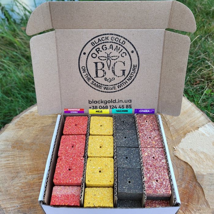 Вікенд бокс «УНІВЕРСАЛЬНИЙ», 30 кубиків макухи , Black Gold Organic
