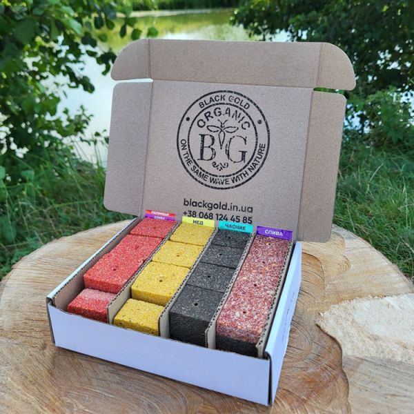 Вікенд бокс «УНІВЕРСАЛЬНИЙ», 30 кубиків макухи , Black Gold Organic